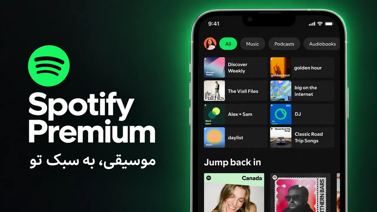 تصویر معرفی اشتراک یکساله Spotify
